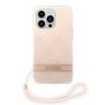 Guess GUOHCP14LH4STP iPhone 14 Pro 6,1" różowy/pink hardcase 4G Print Strap na NearMe.pl