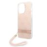 Guess GUOHCP14LH4STP iPhone 14 Pro 6,1" różowy/pink hardcase 4G Print Strap na NearMe.pl