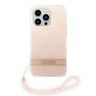 Guess GUOHCP14XH4STP iPhone 14 Pro Max6,7" różowy/pink hardcase 4G Print Strap na NearMe.pl