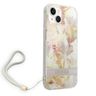 Guess GUOHCP14SHFLSU iPhone 14 / 15 / 136.1" fioletowy/purple hardcase Flower Strap na NearMe.pl