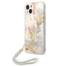 Guess GUOHCP14MHFLSU iPhone 14 Plus / 15 Plus 6.7" fioletowy/purple hardcase Flower Strap na NearMe.pl
