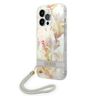 Guess GUOHCP14LHFLSU iPhone 14 Pro 6,1" fioletowy/purple hardcase Flower Strap na NearMe.pl
