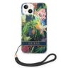 Guess GUOHCP14SHFLSB iPhone 14 / 15 / 13 6.1" niebieski/blue hardcase Flower Strap na NearMe.pl