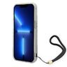 Guess GUOHCP14SHFLSB iPhone 14 / 15 / 13 6.1" niebieski/blue hardcase Flower Strap na NearMe.pl