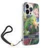 Guess GUOHCP14LHFLSB iPhone 14 Pro 6,1" niebieski/blue hardcase Flower Strap na NearMe.pl