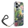 Guess GUOHCP14XHFLSB iPhone 14 Pro Max6,7" niebieski/blue hardcase Flower Strap na NearMe.pl