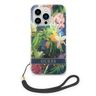 Guess GUOHCP14XHFLSB iPhone 14 Pro Max6,7" niebieski/blue hardcase Flower Strap na NearMe.pl
