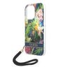 Guess GUOHCP14XHFLSB iPhone 14 Pro Max6,7" niebieski/blue hardcase Flower Strap na NearMe.pl
