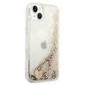 Guess GUOHCP14SGLHFLGO iPhone 14 6,1" złoty/gold hardcase Glitter Charms na NearMe.pl