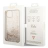 Guess GUOHCP14SGLHFLGO iPhone 14 6,1" złoty/gold hardcase Glitter Charms na NearMe.pl