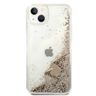 Guess GUOHCP14MGLHFLGO iPhone 14 Plus / 15 Plus 6.7" złoty/gold hardcase Glitter Charms na NearMe.pl