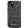 Guess GUHCP14SG4GFGR iPhone 14 / 15 / 136.1" szary/grey hard case 4G Metal Gold Logo na NearMe.pl