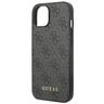 Guess GUHCP14SG4GFGR iPhone 14 / 15 / 136.1" szary/grey hard case 4G Metal Gold Logo na NearMe.pl