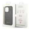Guess GUHCP14XG4GFGR iPhone 14 Pro Max6,7" szary/grey hard case 4G Metal Gold Logo na NearMe.pl