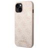 Guess GUHCP14SG4GFPI iPhone 14 / 15 / 136.1" różowy/pink hard case 4G Metal Gold Logo na NearMe.pl