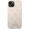 Guess GUHCP14SG4GFPI iPhone 14 / 15 / 136.1" różowy/pink hard case 4G Metal Gold Logo na NearMe.pl