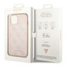 Guess GUHCP14SG4GFPI iPhone 14 / 15 / 136.1" różowy/pink hard case 4G Metal Gold Logo na NearMe.pl