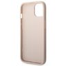 Guess GUHCP14MG4GFPI iPhone 14 Plus / 15 Plus 6.7" różowy/pink hard case 4G Metal Gold Logo na NearMe.pl