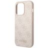 Guess GUHCP14LG4GFPI iPhone 14 Pro6,1" różowy/pink hard case 4G Metal Gold Logo na NearMe.pl