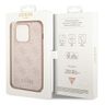 Guess GUHCP14XG4GFPI iPhone 14 Pro Max 6,7" różowy/pink hard case 4G Metal Gold Logo na NearMe.pl