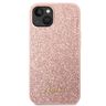 Guess GUHCP14SHGGSHP iPhone 14 / 15 / 136.1" różowy/pink hard case Glitter Script na NearMe.pl