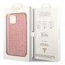 Guess GUHCP14SHGGSHP iPhone 14 / 15 / 136.1" różowy/pink hard case Glitter Script na NearMe.pl