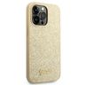 Guess GUHCP14LHGGSHD iPhone 14 Pro6,1" złoty/gold hard case Glitter Script na NearMe.pl