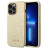 Guess GUHCP14XHGGSHD iPhone 14 Pro Max6,7" złoty/gold hard case Glitter Script na NearMe.pl