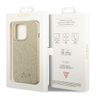 Guess GUHCP14XHGGSHD iPhone 14 Pro Max6,7" złoty/gold hard case Glitter Script na NearMe.pl