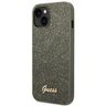 Guess GUHCP14SHGGSHN iPhone 14 / 15 / 136.1" zielony/green hard case Glitter Script na NearMe.pl