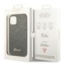 Guess GUHCP14SHGGSHN iPhone 14 / 15 / 136.1" zielony/green hard case Glitter Script na NearMe.pl