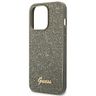 Guess GUHCP14LHGGSHN iPhone 14 Pro6,1" zielony/green hard case Glitter Script na NearMe.pl