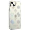 Guess GUHCP14SHTPPTH iPhone 14 / 15 / 136.1" przezroczysty/transparent hard case Peony Glitter na NearMe.pl