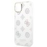 Guess GUHCP14SHTPPTH iPhone 14 / 15 / 136.1" przezroczysty/transparent hard case Peony Glitter na NearMe.pl