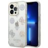 Guess GUHCP14LHTPPTH iPhone 14 Pro6,1" przezroczysty/transparent hard case Peony Glitter na NearMe.pl