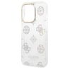 Guess GUHCP14LHTPPTH iPhone 14 Pro6,1" przezroczysty/transparent hard case Peony Glitter na NearMe.pl