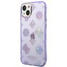 Guess GUHCP14SHTPPTL iPhone 14 / 15 / 136.1" liliowy/lilac hard case Peony Glitter na NearMe.pl