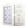 Guess GUHCP14SHTPPTL iPhone 14 / 15 / 136.1" liliowy/lilac hard case Peony Glitter na NearMe.pl