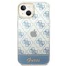 Guess GUHCP14SHG4MHB iPhone 14 / 15 / 136.1" niebieski/blue hardcase 4G Pattern Script na NearMe.pl