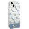 Guess GUHCP14SHG4MHB iPhone 14 / 15 / 136.1" niebieski/blue hardcase 4G Pattern Script na NearMe.pl
