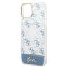 Guess GUHCP14MHG4MHB iPhone 14 Plus/ 15 Plus 6.7" niebieski/blue hardcase 4G Pattern Script na NearMe.pl