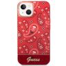Guess GUHCP14MHGBNHR iPhone 14 Plus / 15 Plus 6.7" czerwony/red hardcase Bandana Paisley na NearMe.pl