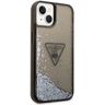 Guess GUHCP14SLFCTPK iPhone 14 / 15 / 13 6.1" czarny/black hardcase Liquid Glitter Palm Collection na NearMe.pl