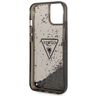 Guess GUHCP14MLFCTPK iPhone 14 Plus/ 15 Plus 6.7" czarny/black hardcase Liquid Glitter Palm Collection na NearMe.pl