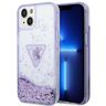 Guess GUHCP14MLFCTPU iPhone 14 Plus / 15 Plus 6.7" fioletowy/purple hardcase Liquid Glitter Palm Collection na NearMe.pl