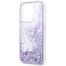 Guess GUHCP14LLFCTPU iPhone 14 Pro 6,1" fioletowy/purple hardcase Liquid Glitter Palm Collection na NearMe.pl