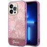 Guess GUHCP14LHGJGHP iPhone 14 Pro6,1" różowy/pink hardcase Jungle Collection na NearMe.pl