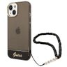 Guess GUHCP14SHGCOHK iPhone 14 / 15 / 13 6.1" czarny/black hardcase Translucent Pearl Strap na NearMe.pl