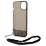 Guess GUHCP14SHGCOHK iPhone 14 / 15 / 13 6.1" czarny/black hardcase Translucent Pearl Strap na NearMe.pl