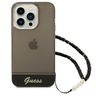 Guess GUHCP14LHGCOHK iPhone 14 Pro6,1" czarny/black hardcase Translucent Pearl Strap na NearMe.pl